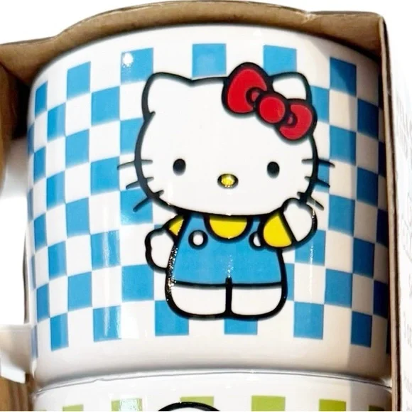 NWT Hello Kitty and Friends Stackable Mugs 3 oz each/set of 4 - Picture 3 of 12